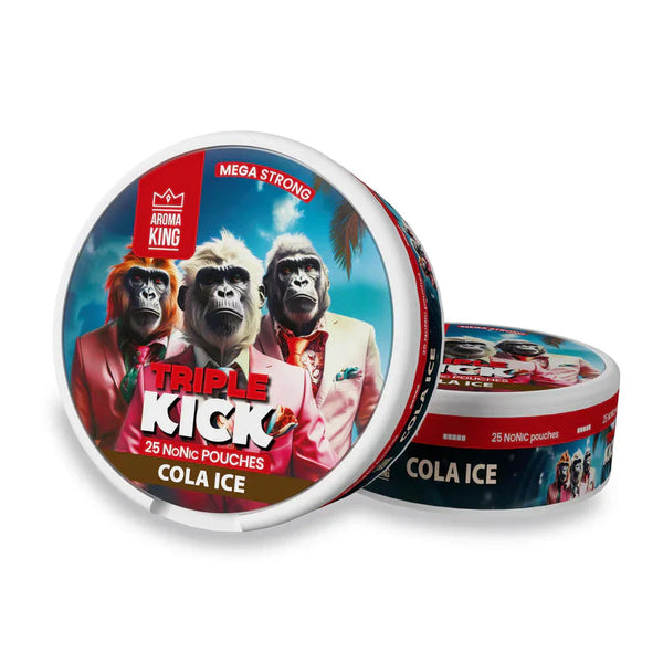 Aroma King Nicotine Pouches Triple Kick- Box of 10