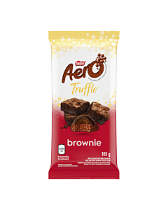 Aero Truffle Brownie Chocolate Bar – 105g (15-Pack) – Canadian Imported Indulgent Chocolate