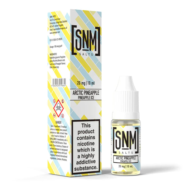 SNM Vapes Nic Salts E-Liquid- Box of 10