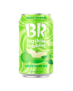 Baskin‑Robbins Zero Sugar Sparkling Soda 350ml Cans (24 Pack – Multiple Flavours)