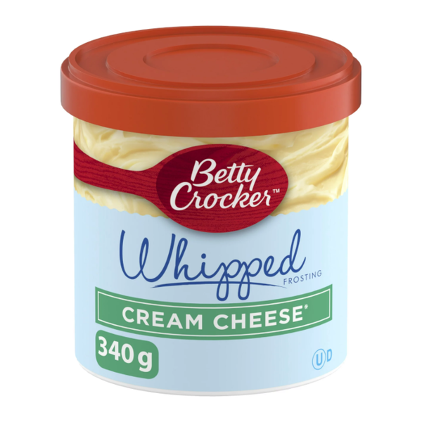 Betty Crocker Whipped Cream Cheese Frosting 340g (12CT) – Canadian