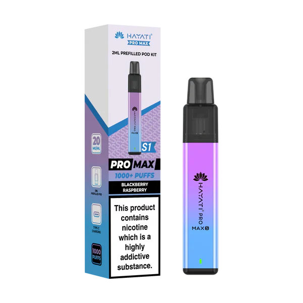 Hayati Pro Max S1 1000+ Puff Pre-Filled Pod Kit - Box of 10