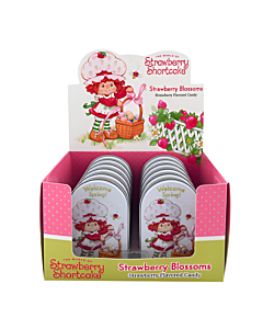 Boston America Strawberry Shortcake Strawberry Blossoms Tin (12ct)