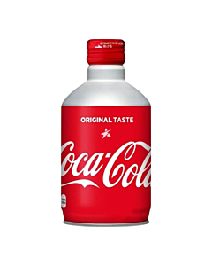 Coca-Cola Aluminium Bottle – 300 ml (24-Pack) – Japanese Imported Classic Soda