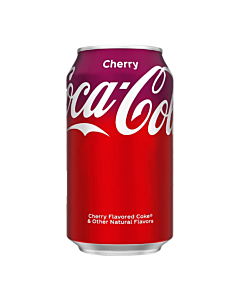 Coca-Cola Flavoured Soda Cans 355ml (24 Pack – Multiple Flavours)