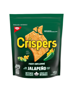 Crispers Crackers (145g) – Case of 12 | Multiple Flavours (Canadian Import)