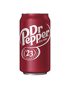 Dr Pepper Soda Cans 355ml (24 Pack)
