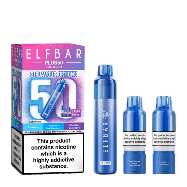 Elf Bar Plus 50 Vape Kit - Box of 5