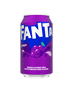 Fanta Flavoured Soda – 12 oz / 355 ml Cans (24‑Pack)