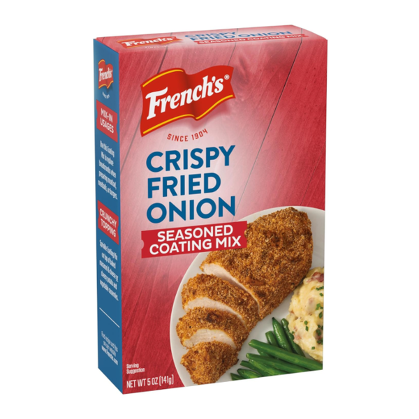 French’s Crispy Fried Onion Seasoned Coating Mix 141g (5oz) – Case of 8