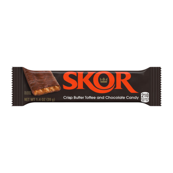 Hershey’s Skor Bar 1.4oz Case (18ct)