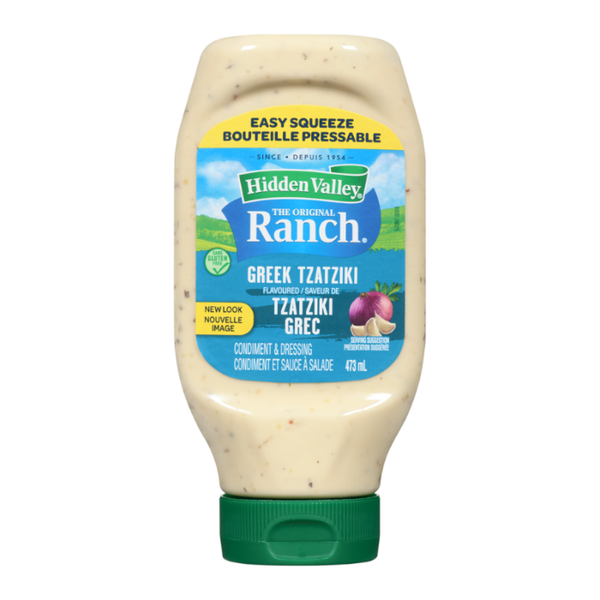 Hidden Valley Greek Tzatziki Dressing 473ml (Case of 6) – Canadian