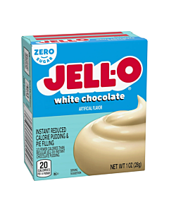 Jell-O Sugar-Free Instant Pudding Mix 1oz (24ct) – Lemon & White Chocolate Flavours