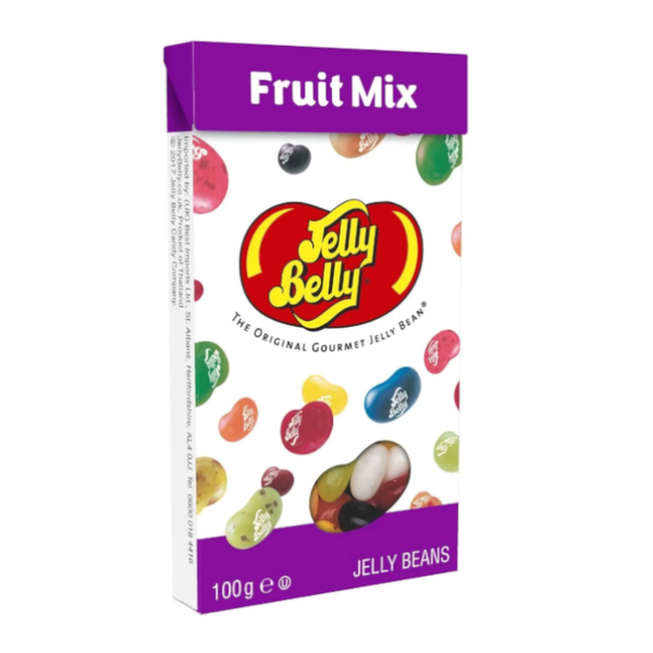 Jelly Belly Fruit Mix 100g – Chewy Premium Jelly Beans (Case of 12)