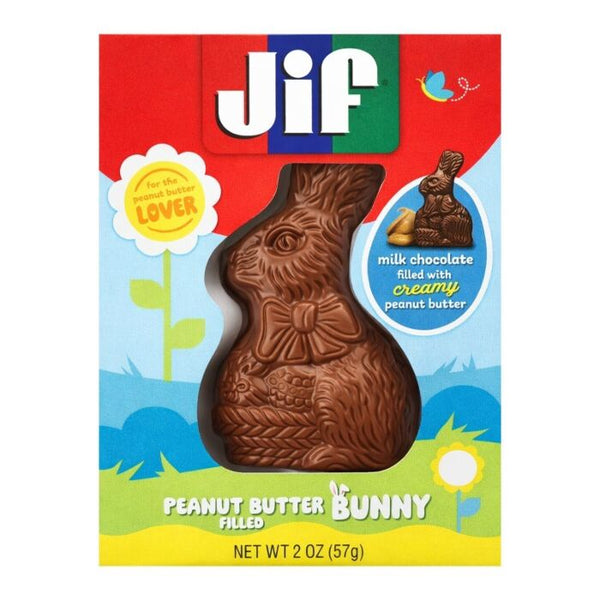 Jif Creamy Peanut Butter Filled Bunny – 2oz (57g) – 18CT
