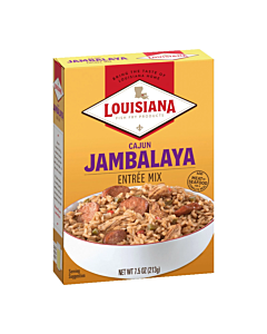 Louisiana Cajun Jambalaya Entree Mix 7.5oz Case (6ct)