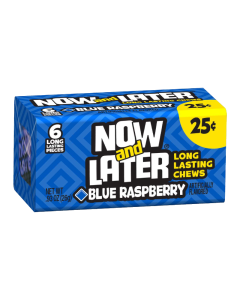 Now & Later Chewy Candy (6 Piece Packs) – Case of 24 | Multiple Flavours