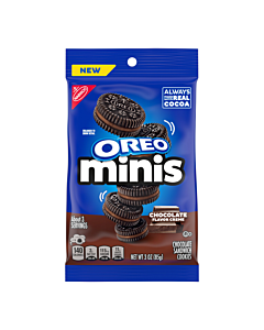 Oreo Mini’s Big Bag 85g (12ct) – Chocolate &amp; Golden Flavours