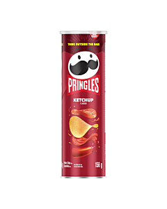 Pringles Canadian Flavoured Chips 156g (14ct Case) – Ketchup, Pizza & All Dressed