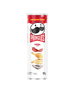 Pringles Canadian Flavoured Chips 156g (14ct Case) – Ketchup, Pizza & All Dressed