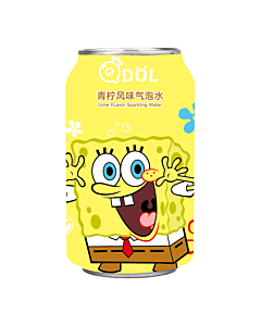 QDOL SpongeBob Soda Water 330ml (24 Pack – Multiple Flavours)