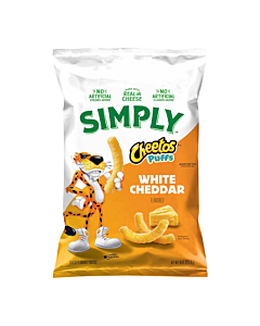 Simply Cheetos Puffs White Cheddar (8oz / 226.8g) – Case of 12