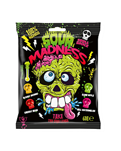 Sour Madness Hard Candies 60g (14ct Case) – Classic, Crush & Fire