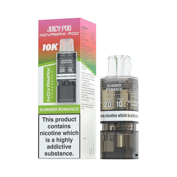 Juicy Pod NovaMax 10K Prefilled Pods - Box Of 5