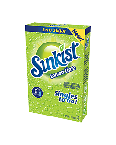 Sunkist Zero Sugar Singles To Go Drink Mix (12 Pack – Multiple Flavours)