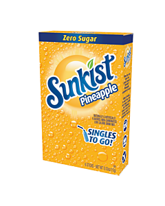 Sunkist Zero Sugar Singles To Go Drink Mix (12 Pack – Multiple Flavours)