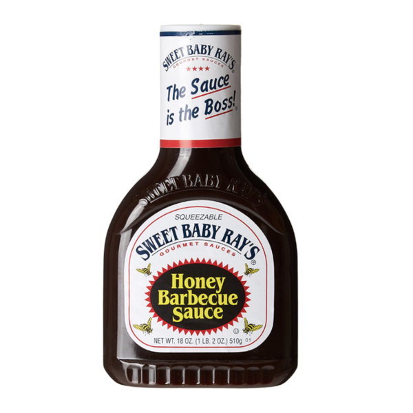 Sweet Baby Ray’s Honey BBQ Sauce 510g (18oz) – Case of 12