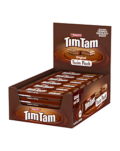 Tim Tam Original Biscuits Twin Pack – 36g (30-Pack) – Classic Australian Chocolate Biscuits