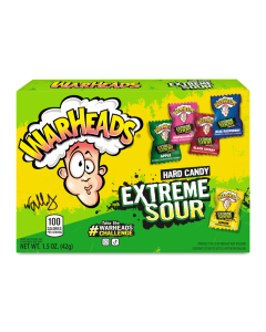 Warheads Extreme Sour Hard Candy Theater Box 42g Case (10ct)