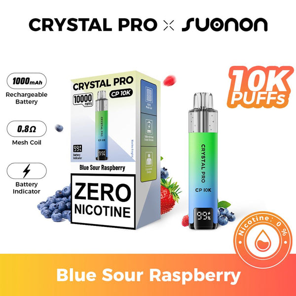 Crystal Pro CP 10K Prefilled Pod Kit(Zero Nicotine)-Box Of 5