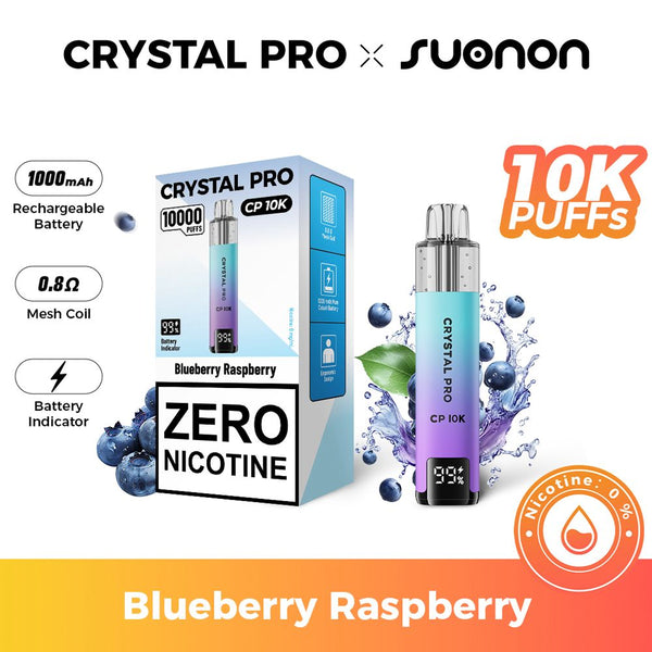 Crystal Pro CP 10K Prefilled Pod Kit(Zero Nicotine)-Box Of 5