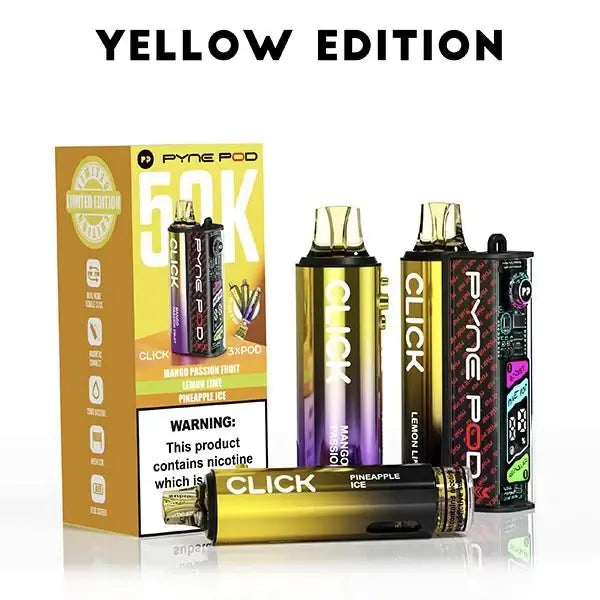 Pyne Pod Click 50K Prefilled Vape | TPD 50000 - Box of 5