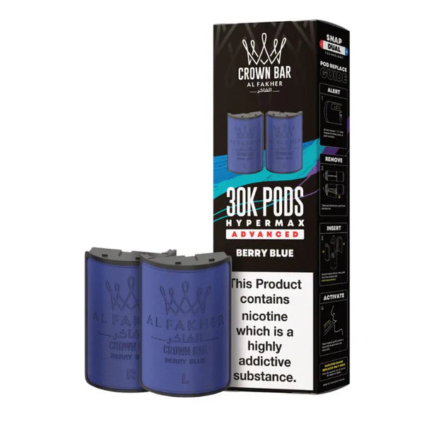 Al Fakher 30k Hypermax Pods-Box of 5