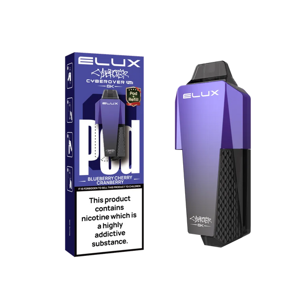 Elux Cyberover 6000 Prefilled Pods - Box of 5