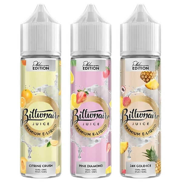 Billionaire Juice Platinum Series 50ml Shortfill