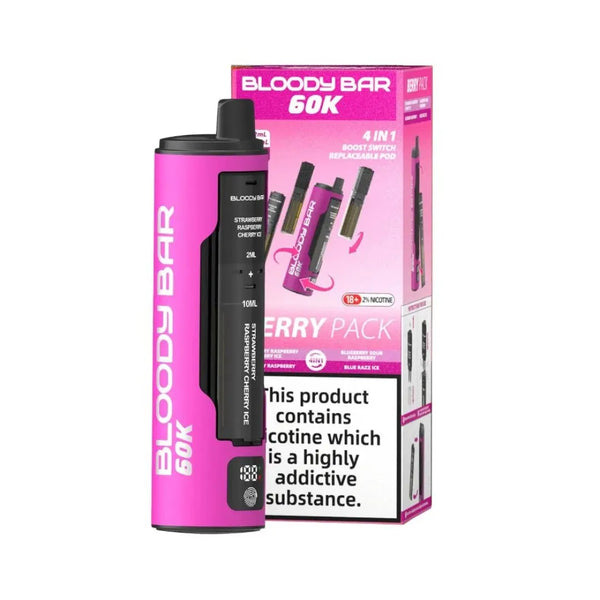 Bloody Bar 60K Puffs Prefilled Pod Kit-Box of 5