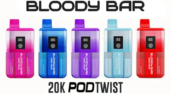 Bloody Bar Pod Twist 20K Prefilled Pod Kit- Box Of 5