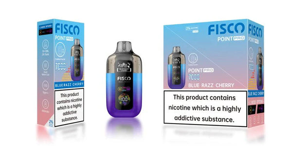 Fisco Point Pro 7000 Prefilled Vape Kit 20mg Box of 5