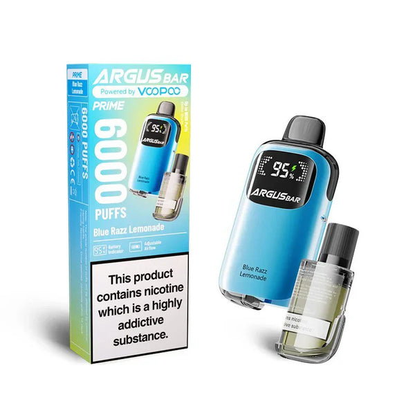 Voopoo Argus Bar Prime 6000 Disposable Vape - Box of 5