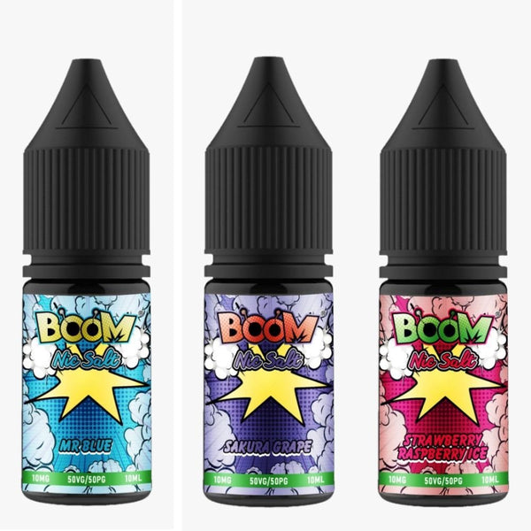 Boom 10ml Nic Salt - Pack of 10
