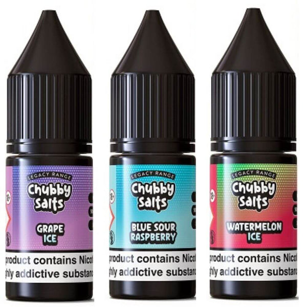 Chubby Salts Legacy Range 10ml Nic Salt - Pack of 10