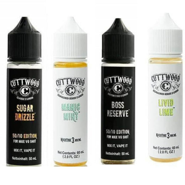 Cuttwood Shortfill E-Liquid 50ml