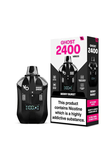 Ghost 2400 Puffs Disposable Vape Kit Pack Of 5