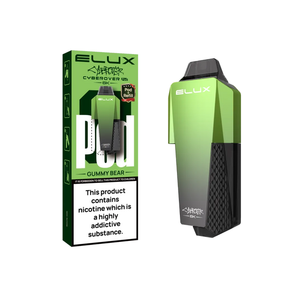Elux Cyberover 6000 Prefilled Pods - Box of 5