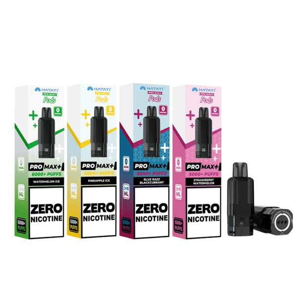 Hayati Pro Max Plus 6K Refill Pods(Zero Nicotine)-Box Of 5