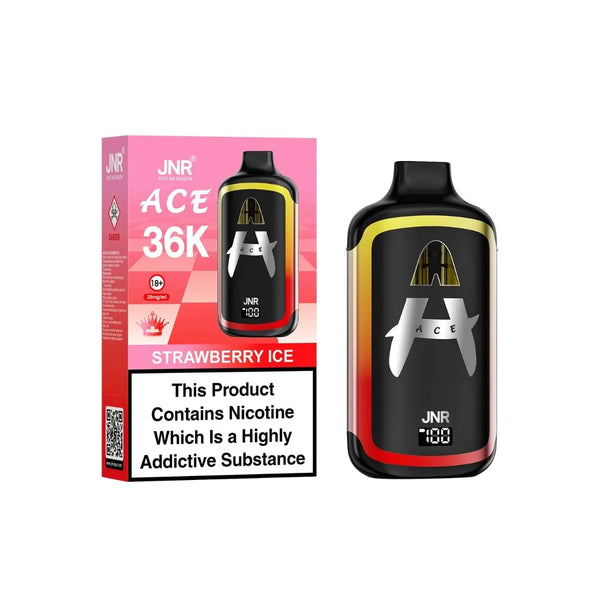 JNR Ace 36K Puffs Prefilled Pod Kit-Box of 5